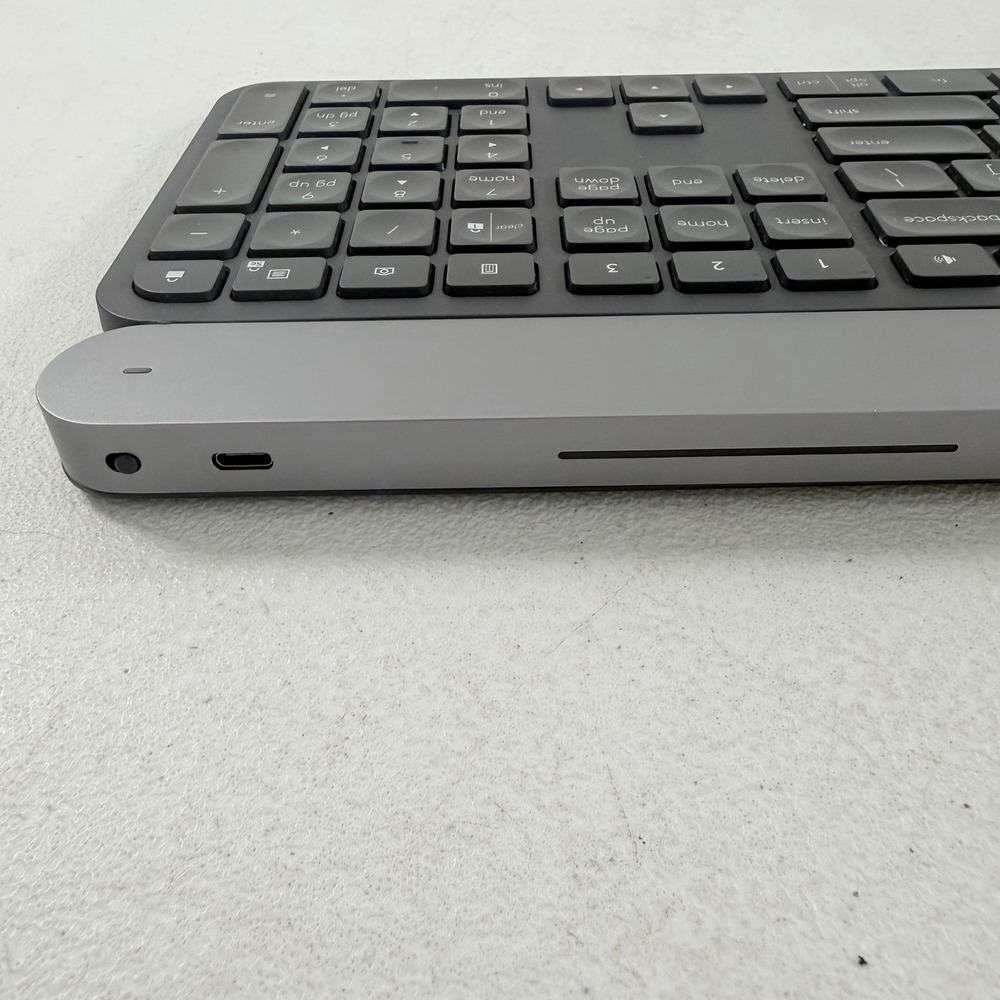 Logitech Craft Advanced Wireless Keyboard Creative Input Dial Backlit Bluetooth - Picture 7 of 12